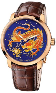 Replica Ulysse Nardin Classico Rose Gold Watch