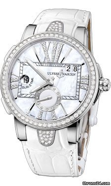 Ulysse Nardin GMT Dual Time Executive Lady watches
