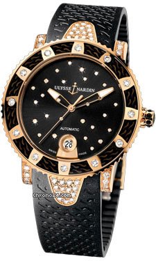 Ulysse Nardin Marine Lady Diver Starry Night Gold watches