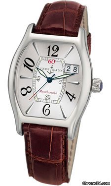 Ulysse Nardin Michelangelo Big Date Steel watches