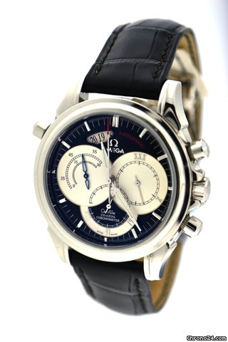 Omega De Ville Rattrapante co-axial chronograph watches