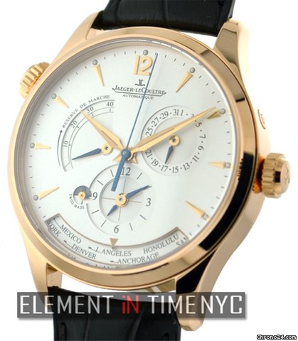 Jaeger-LeCoultre Master Geographic Rose Gold 142.24.21 watches