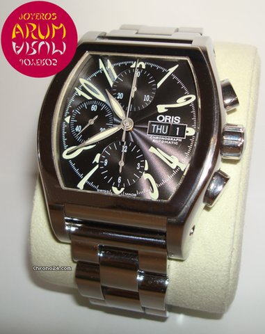 Oris Tonneau Chrono Day Date watches