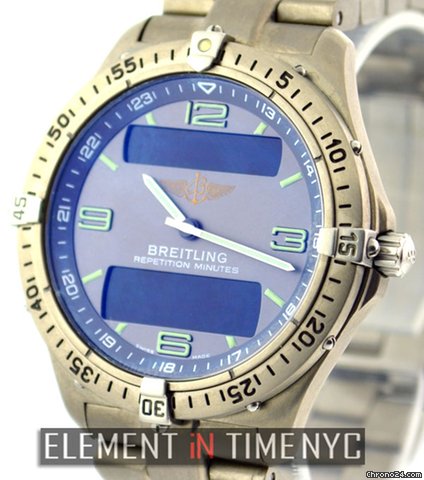 Breitling Aerospace Multifunction Titanium E56062 watches