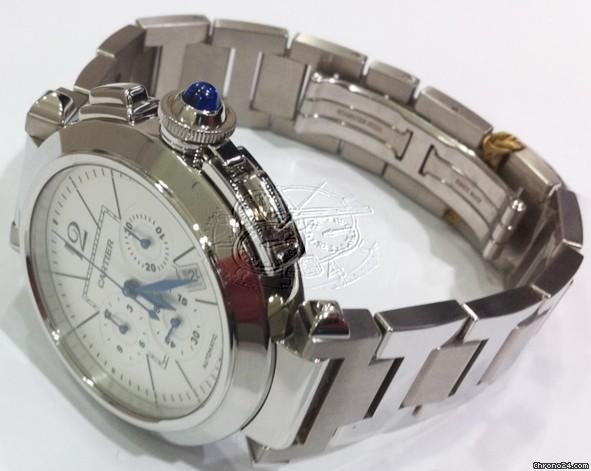 Cartier PASHA CHRONOGRAPH BRACELET MENS WATCH watches