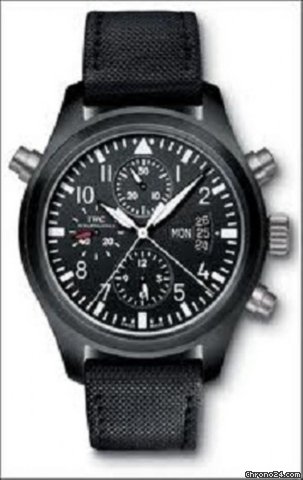 IWC Pilot Watch Double Chronograph Edition Top Gun Ref.iw379901 watches