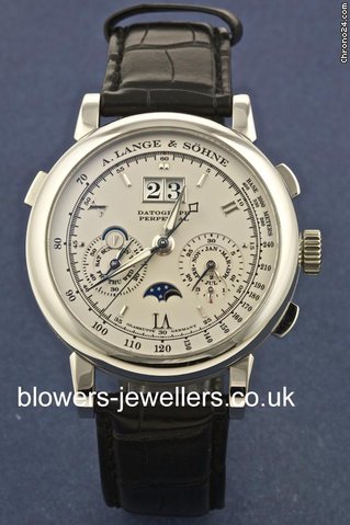 A. Lange & Sohne Datograph Perpetual Ref: 410.025 watches