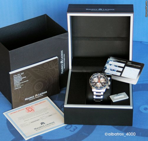 Maurice Lacroix MIROS Chronograph - Diver Edition - C.O.S.C. watches