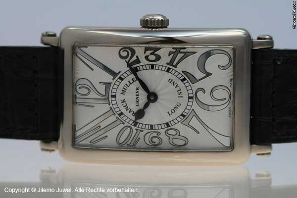 Franck Muller LONG ISLAND 750 18 K WEISSGOLD watches