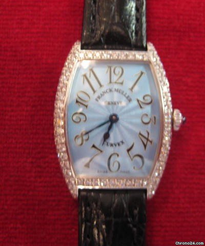 Franck Muller Cintree Curvex Diamonds watches