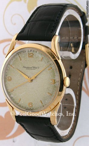 IWC Vintage Gent's Watch, Yellow Gold watches