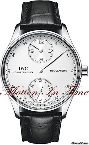Replica IWC Portuguese Regulateur Manual Platinum Limited 500 Pieces Watch
