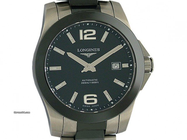 Longines Conquest Automatic Stahl/Keramik 41mm watches