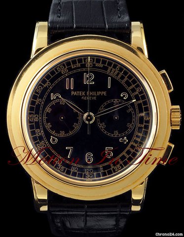 Patek Philippe 5070J CHRONOGRAPH - YELLOW GOLD SKELETON BACK watches
