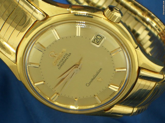 Omega Constellation Cronometre Oro Giallo watches