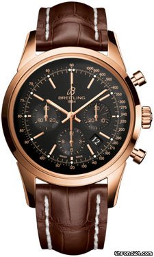 Breitling Transocean 01 Chronograph Red Gold watches