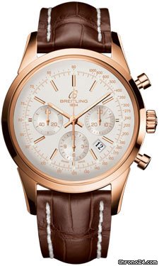 Breitling Transocean 01 Chronograph Red Gold watches