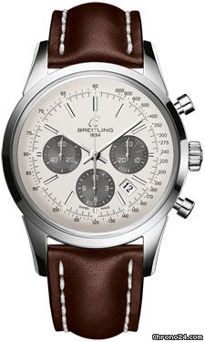 Replica Breitling Transocean 01 Chronograph Stainless Steel Watch