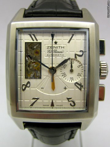Zenith El Primero Port Royal Open Face watches