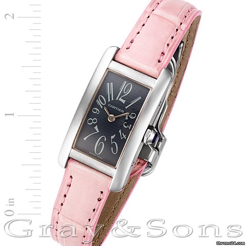 Cartier American Tank W2601956 watches