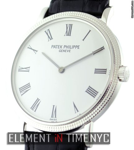Patek Philippe Calatrava 18k White Gold watches