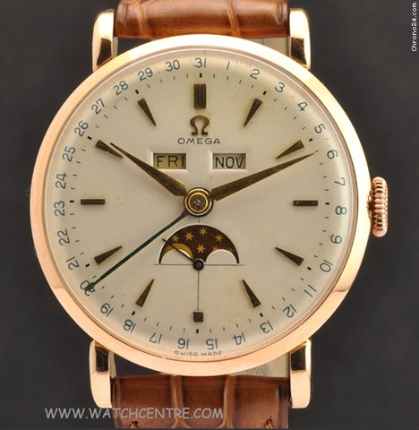 Omega Rose Gold MoonPhase Vintage Cosmic 2473 watches