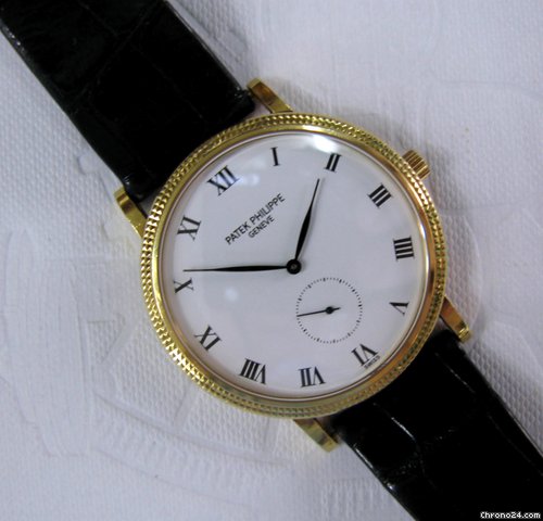 Replica Patek Philippe Calatrava 18k, 34mm Model 3919 Watch