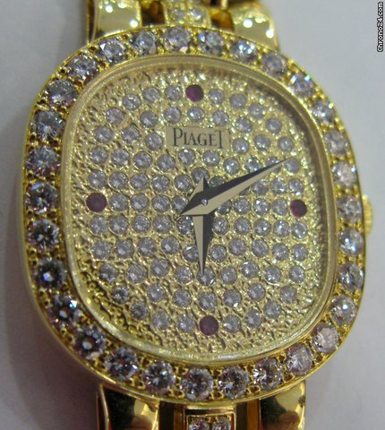 Piaget 18k & Diamonds Rubis Quartz Ref 89681 K61r watches