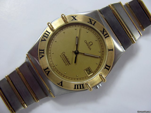 Omega Constellation 1202.10 Ss & Gold Full Bar Rare watches