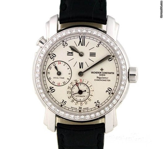 Vacheron Constantin Dual Time 18k & Diamonds watches