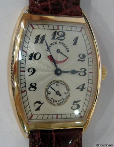 Franck Muller 18k Rose Gold 2852 Power Reserve Rare watches