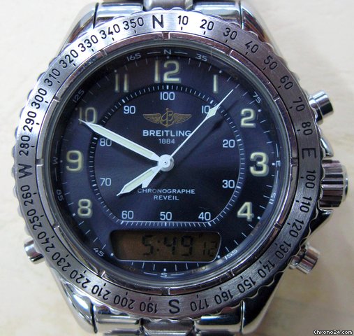 Breitling Intruder Aeromarine Chrono Alarm Day Date watches