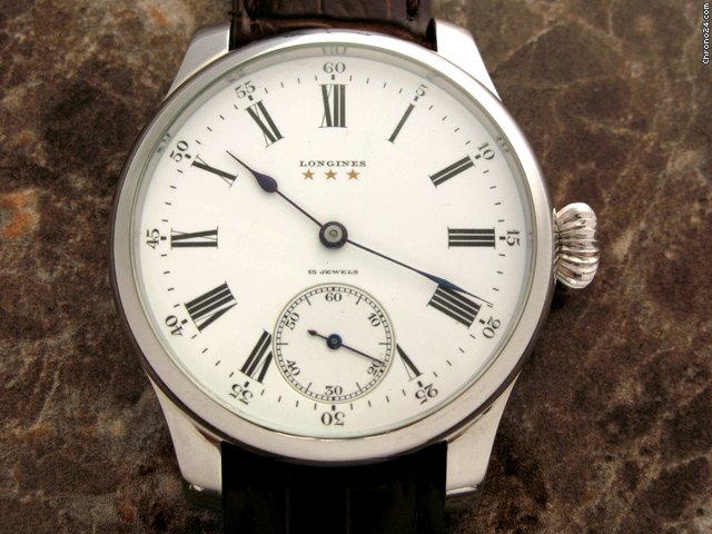Longines C1920 45mm Watch 15 J Patek Quality Rare watches