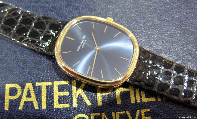 Patek Philippe Ellipse 18k Yellow Gold Jumbo Size Watch Stunning watches
