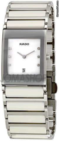 Rado Integral Jubile White Ceramic Ladies Watch R20746901 watches