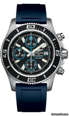 Breitling Superocean Chronograph Abyss Blue watches