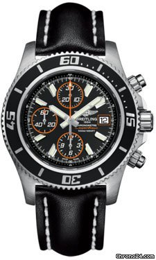 Breitling Superocean Chronograph Abyss Orange watches
