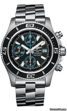 Breitling Superocean Chronograph Abyss Blue watches
