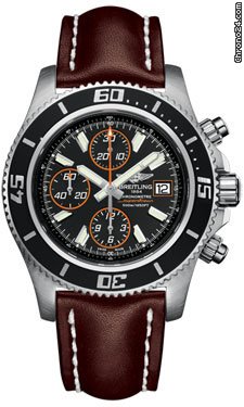 Breitling Superocean Chronograph Abyss Orange watches