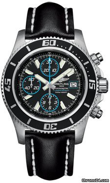 Breitling Superocean Chronograph Abyss Blue watches