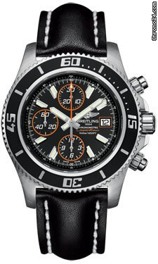 Breitling Superocean Chronograph Abyss Orange watches