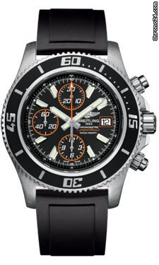 Breitling Superocean Chronograph Abyss Orange watches