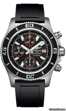 Breitling Superocean Chronograph Abyss Red watches