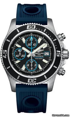 Breitling Superocean Chronograph Abyss Blue watches