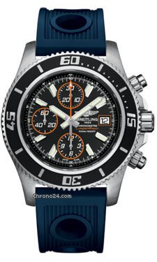 Breitling Superocean Chronograph Abyss Orange watches