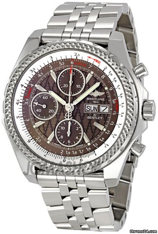 Breitling Bentley GT Chronograph Mens Watch A1336212-Q570SS watches