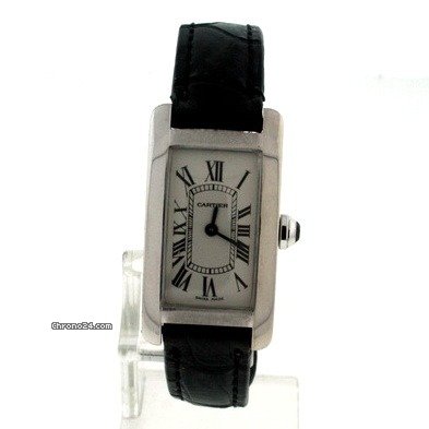 Cartier Tank Americaine Ladies W2601956 Pre-owned watches