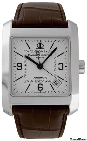 Baume & Mercier and Hampton Classic XL Brown Mens Watch 8685 watches