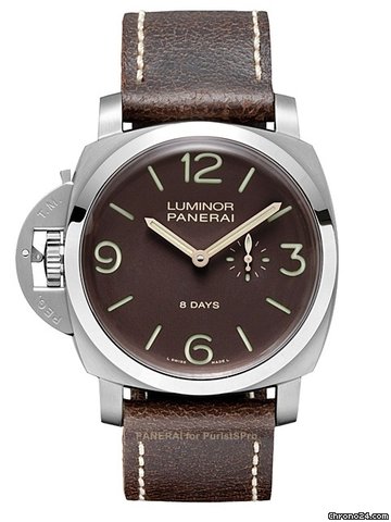 Panerai PAM 368 Luminor 1950 Left-handed 8 Days Titanio 47mm watches