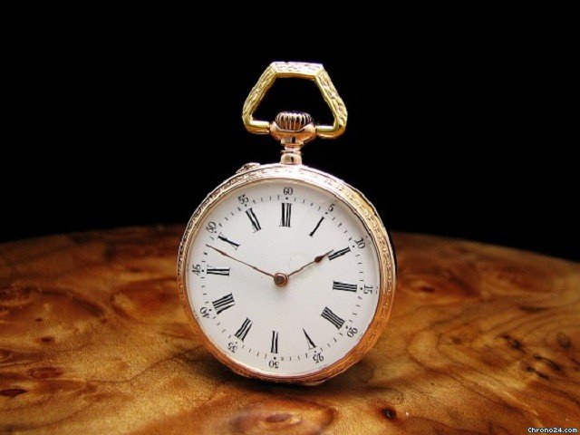 Vacheron Constantin 18kt Gold Open Face Taschenuhr watches